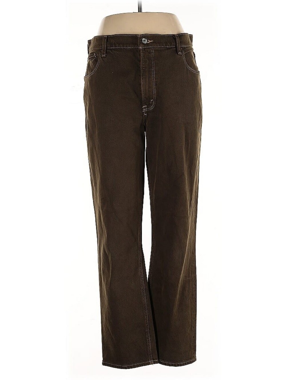 A&F 90s Straight Brown Jean